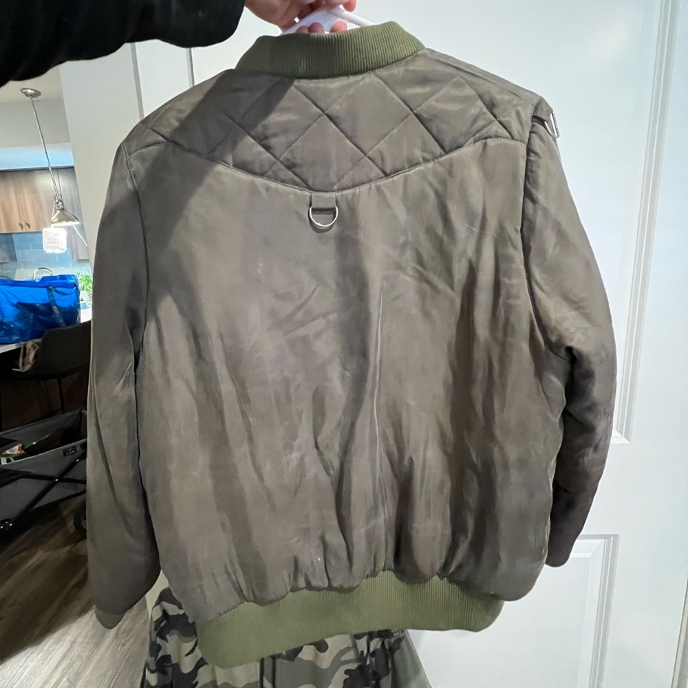 Little White Lies…. Green Jacket